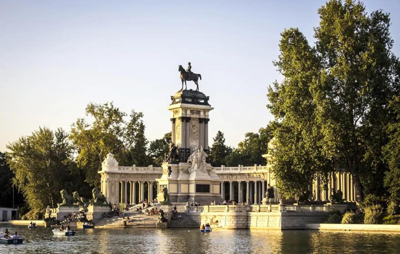 Apartamento Con Vistas Al Parque Del Retiro Madri Exterior foto