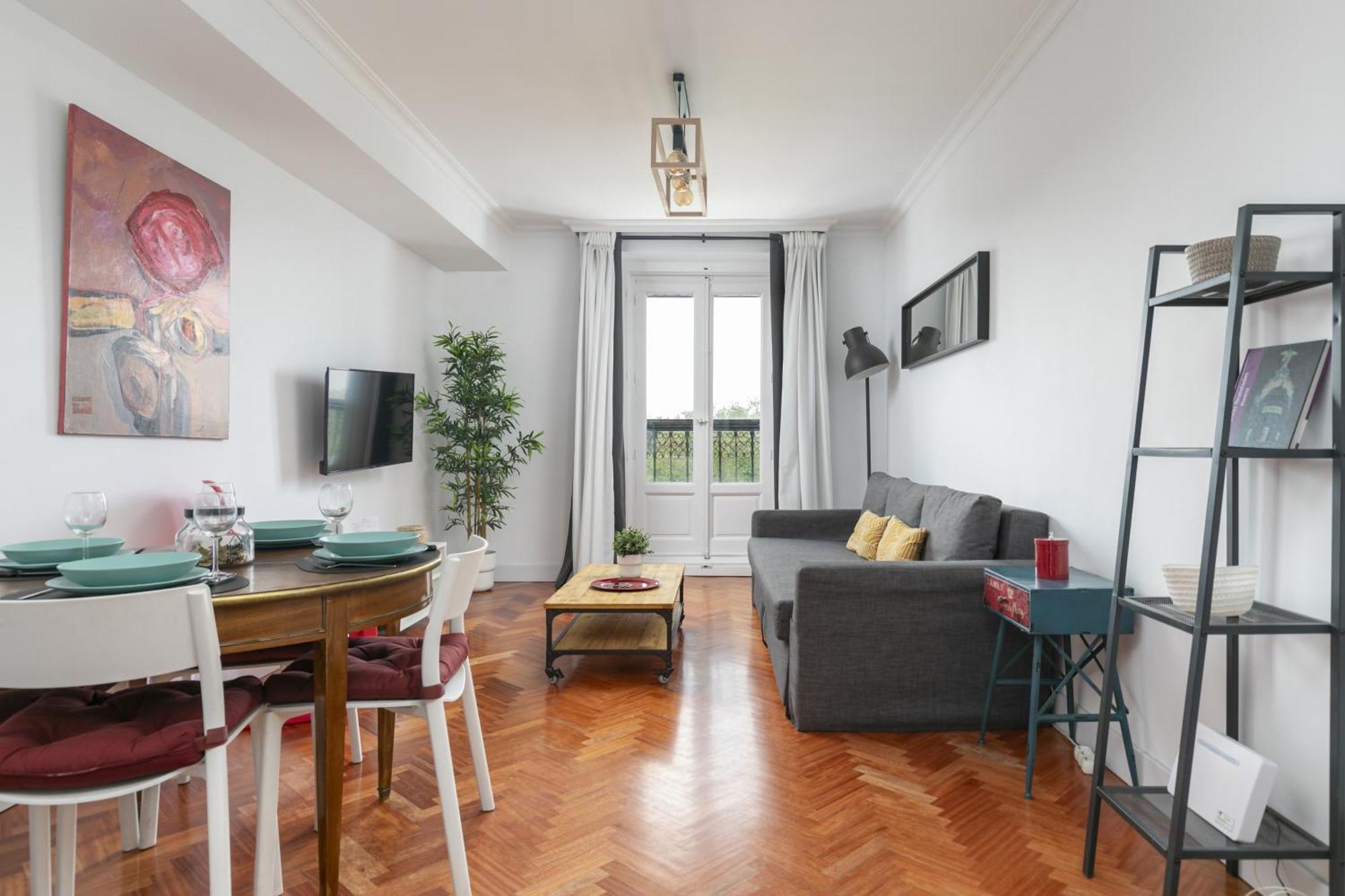 Apartamento Con Vistas Al Parque Del Retiro Madri Exterior foto